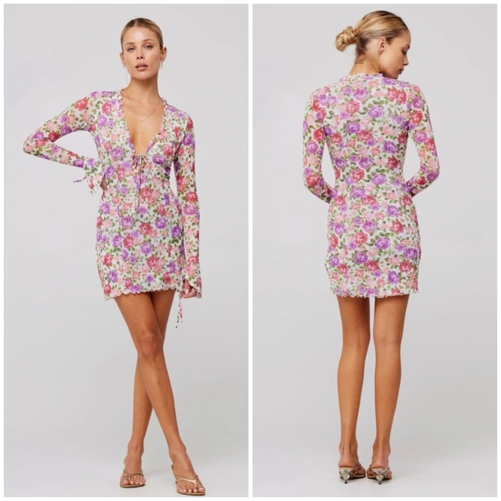 NWT RESA Sloan Floral Mini Dress XL